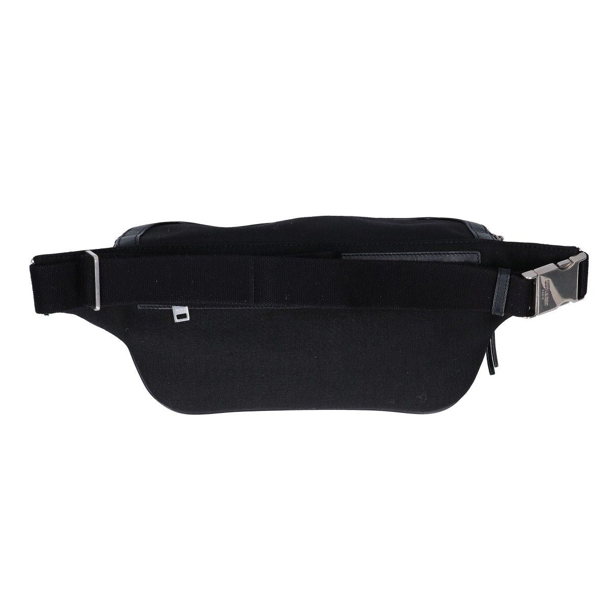Saint Laurent Paris Canvas Leather Belt Bag