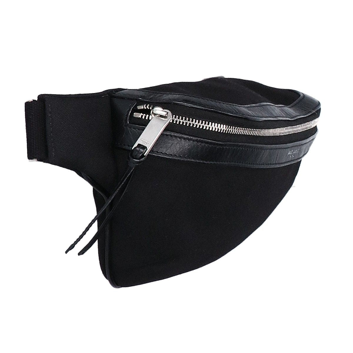 Saint Laurent Paris Canvas Leather Belt Bag