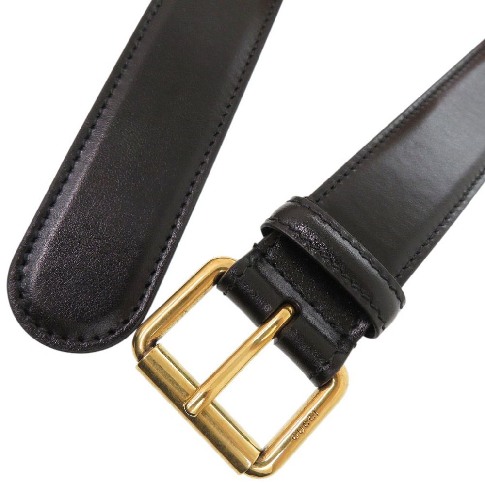 Gucci Leather Black Belt