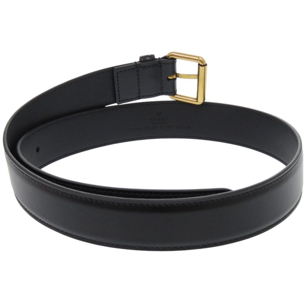 Gucci Leather Black Belt