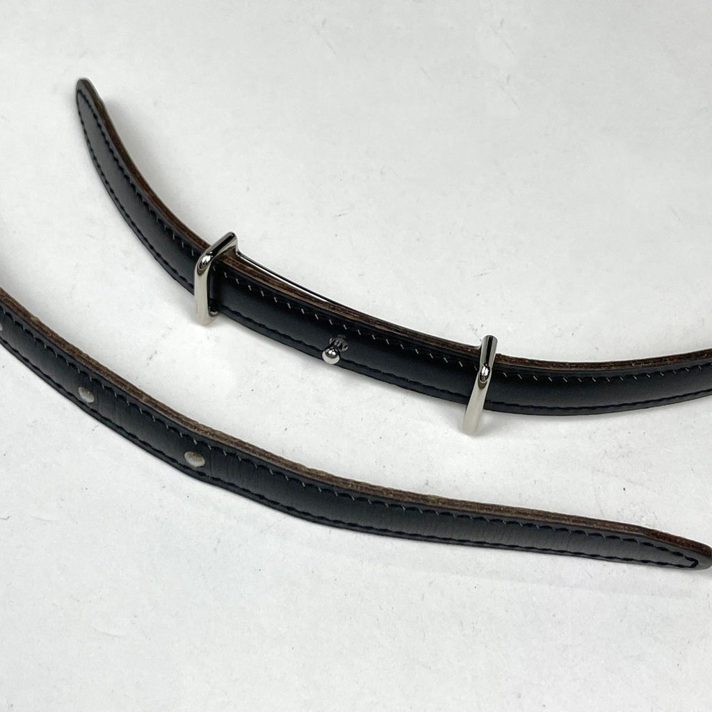 Hermes Hapi 2 Belt Reversible Leather Black