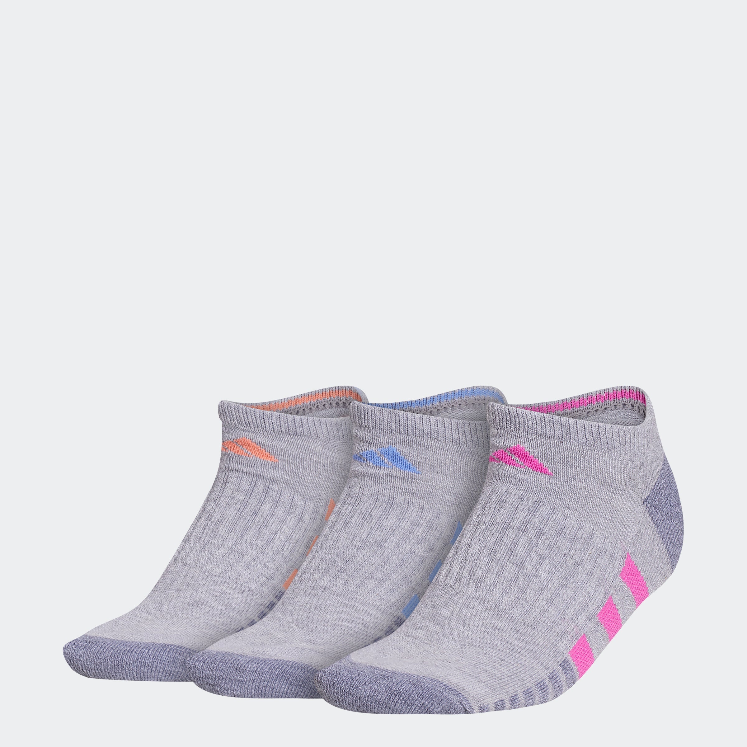 Cushioned 3 No-Show Socks 3 Pairs