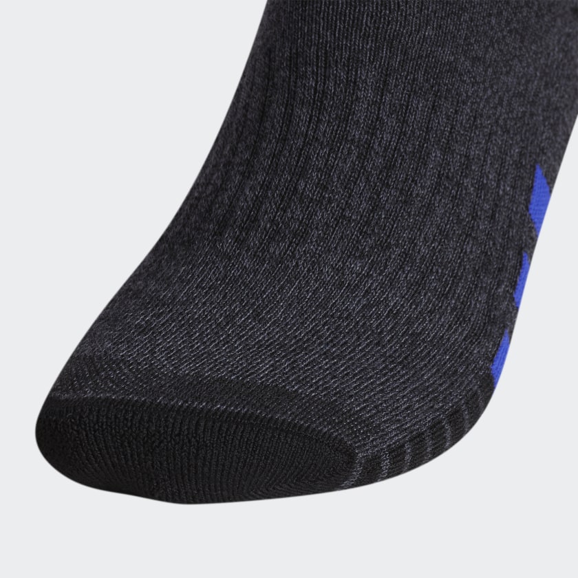 Cushioned Color Quarter Socks 3 Pairs