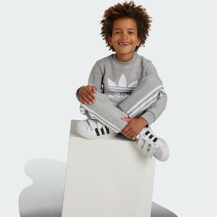 Kids' adidas Adicolor Crew Set Kids