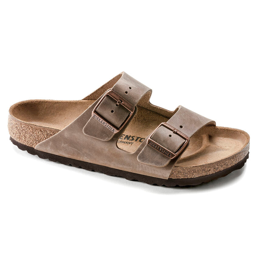 Unisex Arizona Oiled Leather Tobacco Regular/Wide