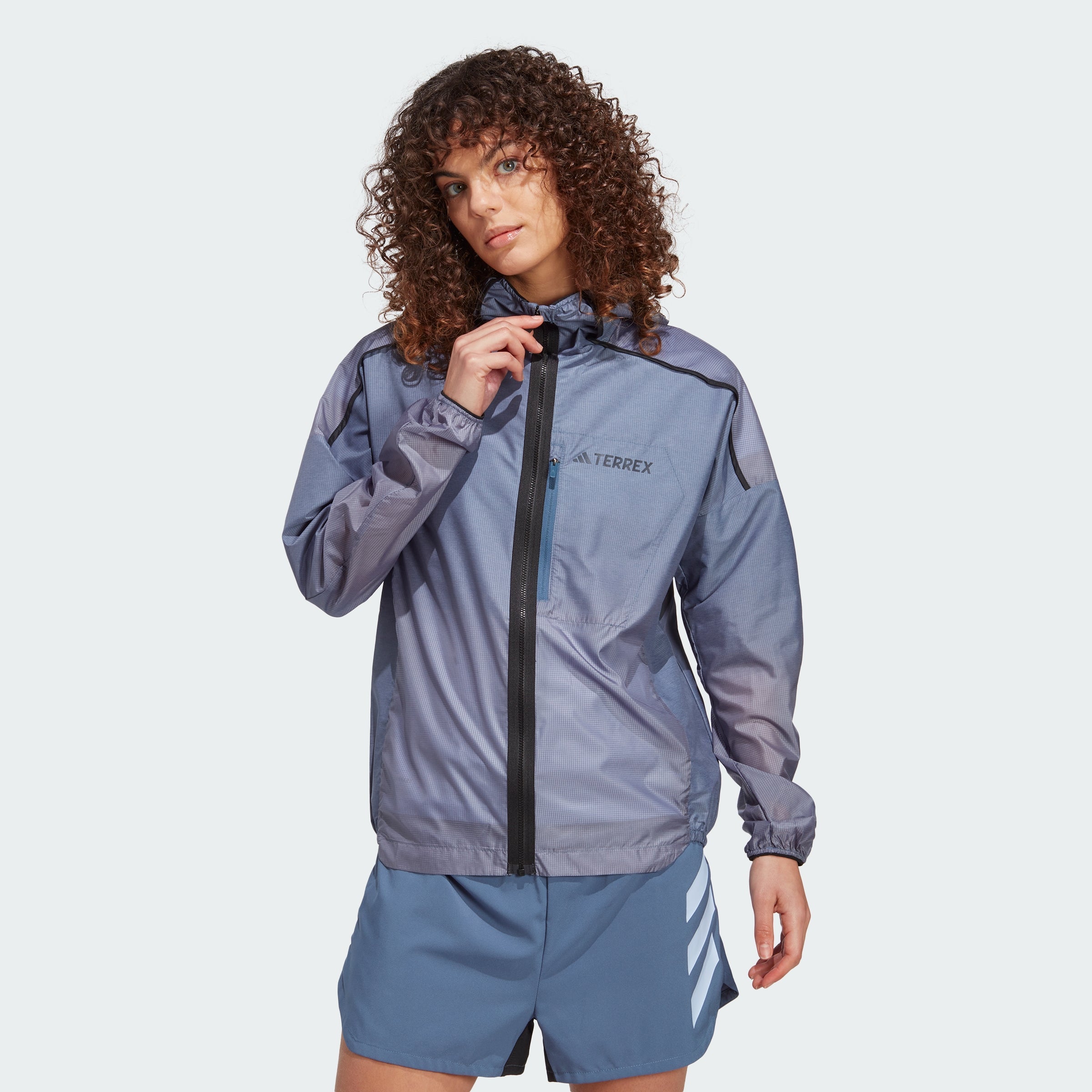 Women's adidas TERREX Agravic Windweave Trail Running Windbreaker