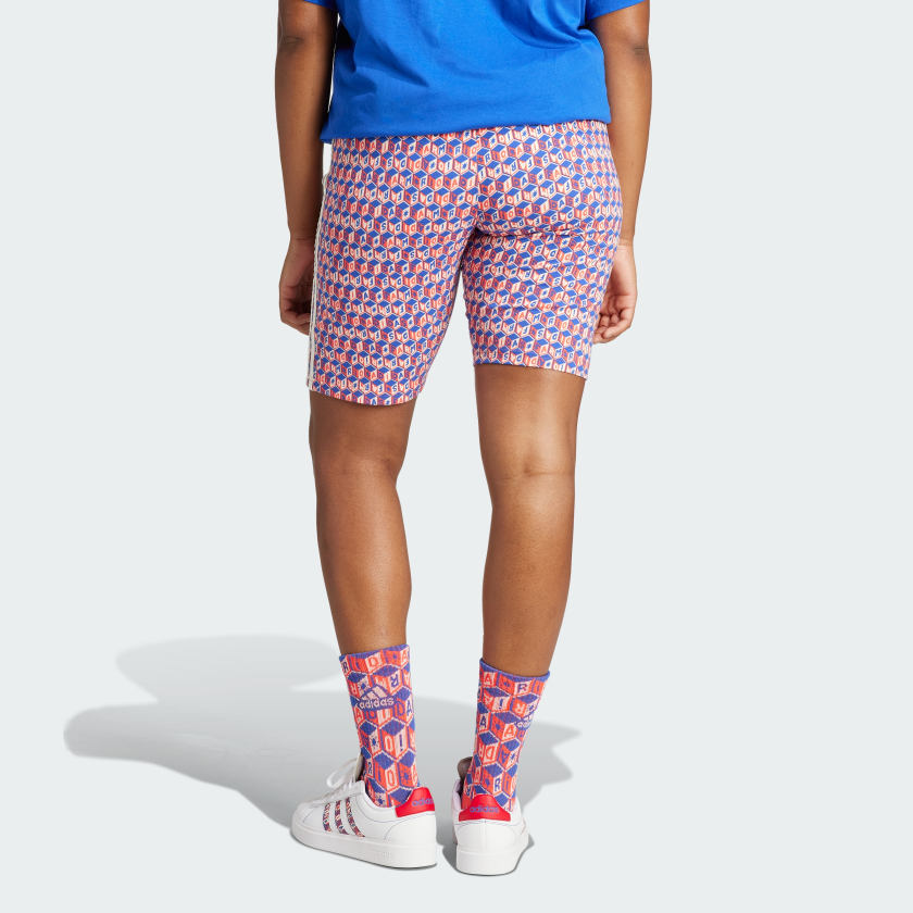 Women's adidas adidas x FARM Rio Bike Shorts (Plus Size)