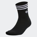 3-Stripes Welt Mid-Crew Socks