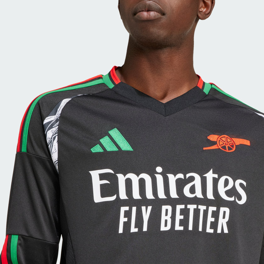 Men's adidas Arsenal 24/25 Long Sleeve Away Jersey