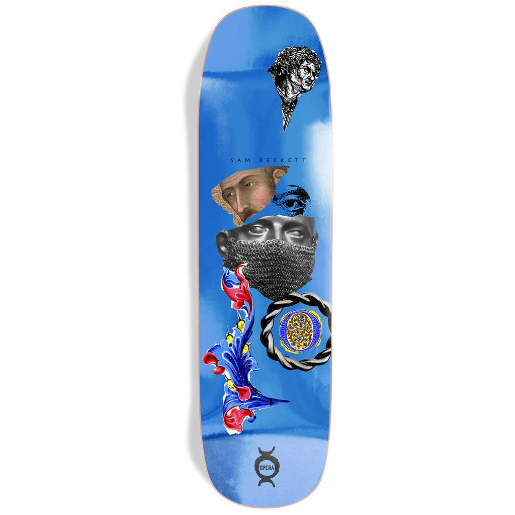 Opera Skateboard Deck Sam Beckett Clipped 8.75" x 32.5"
