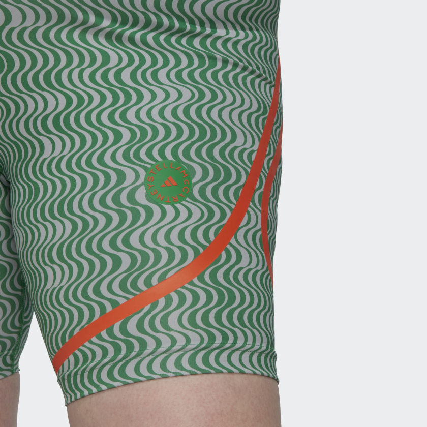 Women's adidas  by Stella McCartney TruePurpose Printed Cycling Leggings - Plus Size