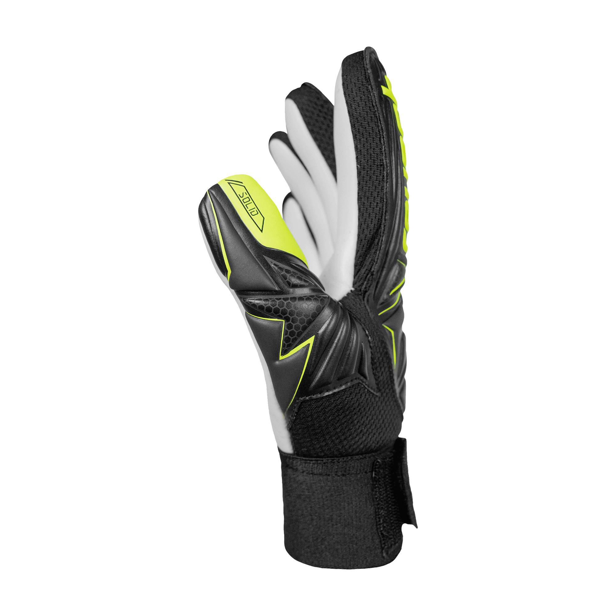 Reusch Attrakt Starter Solid Finger Support Junior Goalkeeper Gloves