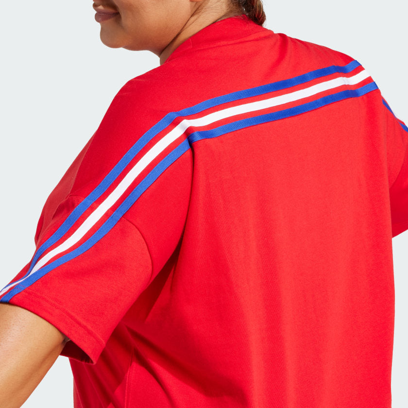 Women's adidas Future Icons 3-Stripes Tee (Plus Size)