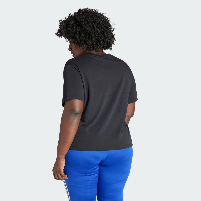 Women's adidas Adicolor Trefoil Boxy Tee (Plus Size)