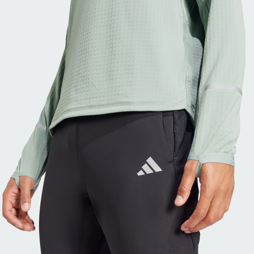 Men's adidas Ultimate Hi Vis Reflective 1/2-Zip Top