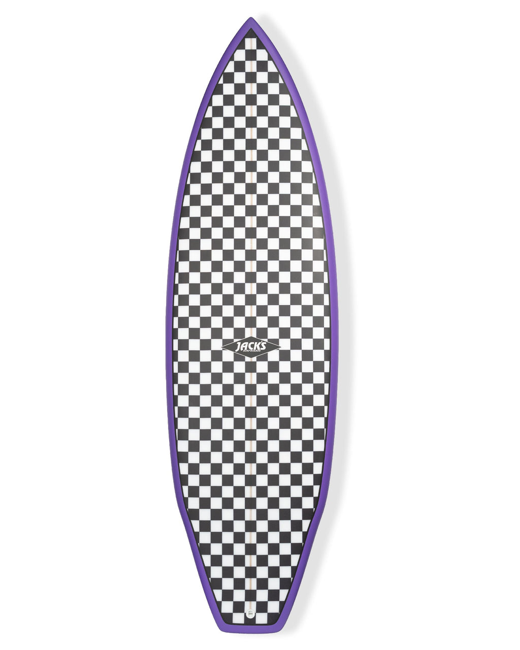 6'0 Spud - Black/White Checkerboard