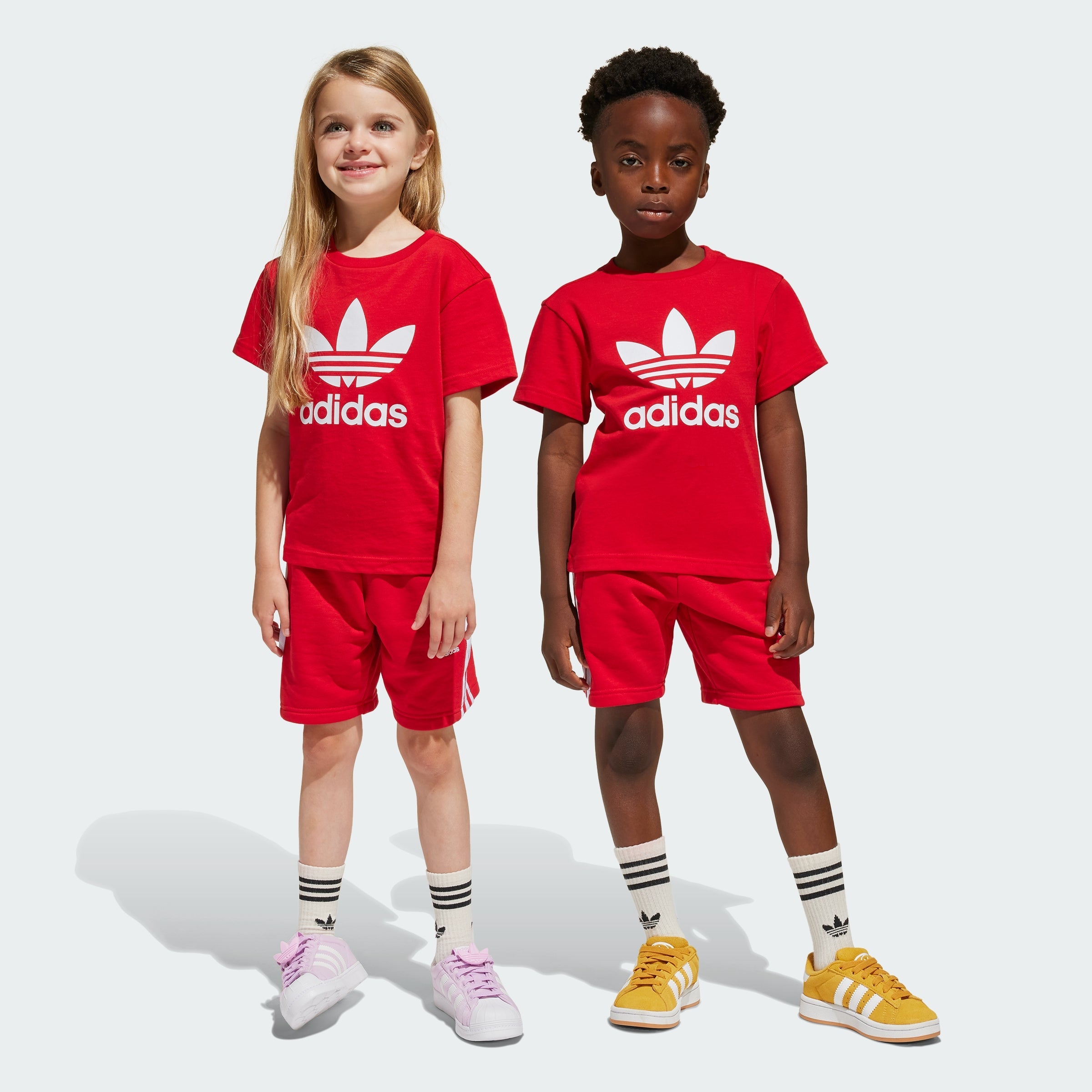 Kids' adidas Adicolor Shorts Tee Set Kids