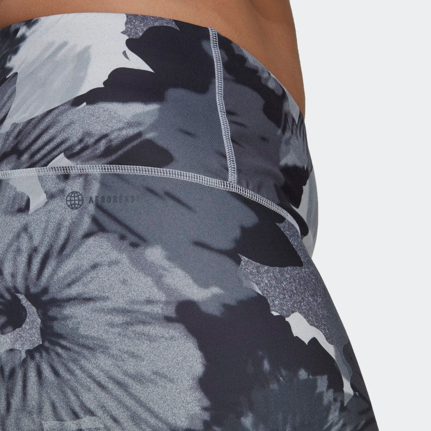 Women's adidas Training Essentials Printed High-Waisted Leggings (Plus Size)