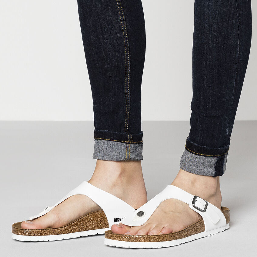 Unisex Gizeh Birko-Flor White Regular/Wide