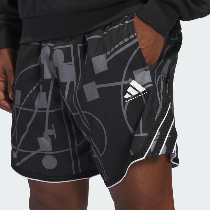 Men's adidas adidas Crazy Lite Allover Print Shorts