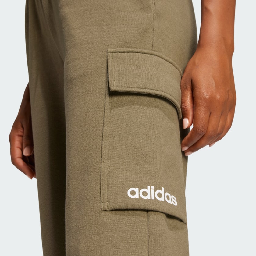 Women's adidas Essentials Linear Fleece Cargo Pants
