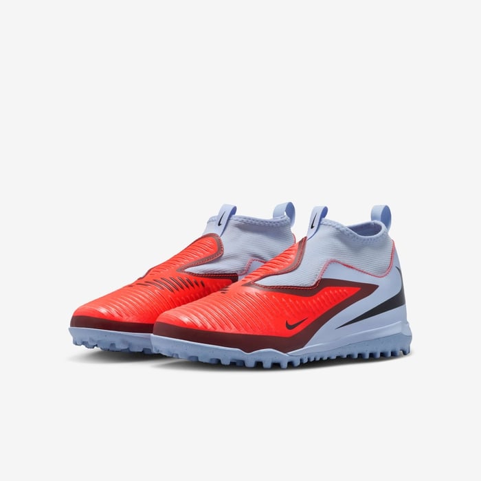 Nike Jr. Phantom 6 High Academy Kids' Turf Soccer Shoes
