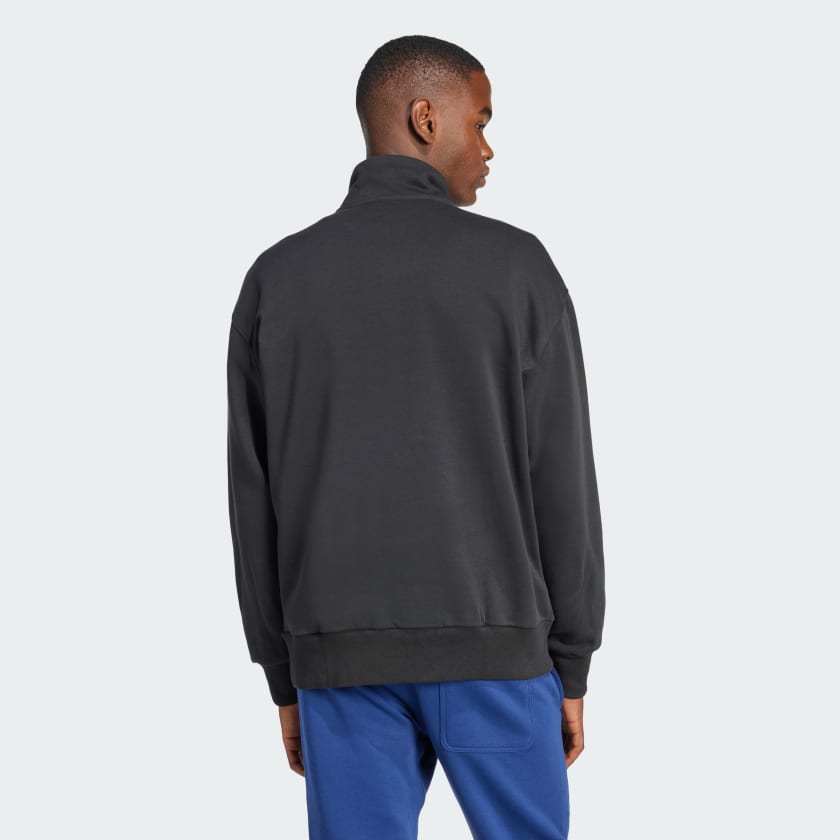 Men's adidas ALL SZN Fleece 1/4-Zip Crew Sweatshirt