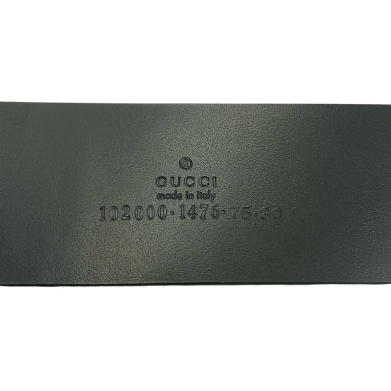 Gucci GG Logo Suede Leather Belt Light Beige Size 75