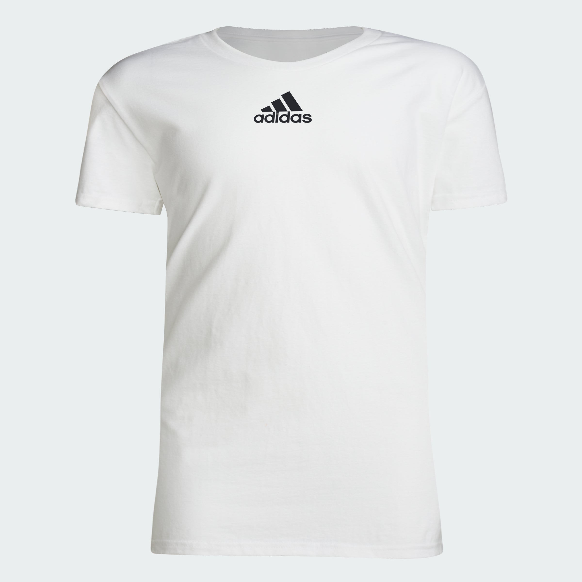 Kids' adidas SS PREGAME TEE BLANK LOGO