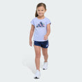 Kids' adidas Two-Piece Short Sleeve Graphic Tee and Mesh Shorts Set