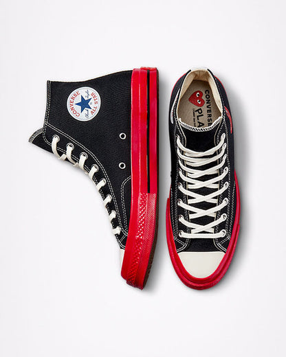 Converse x Comme des Garçons PLAY Chuck 70 High Top
