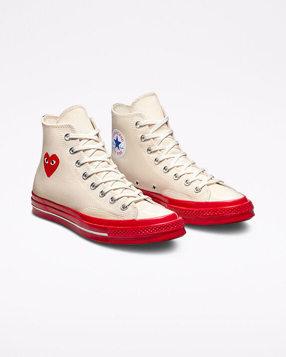 Converse x Comme des Garçons PLAY Chuck 70 High Top