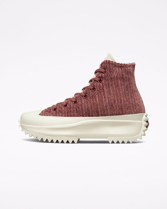 Run Star Hike Platform Striped Knit High Top