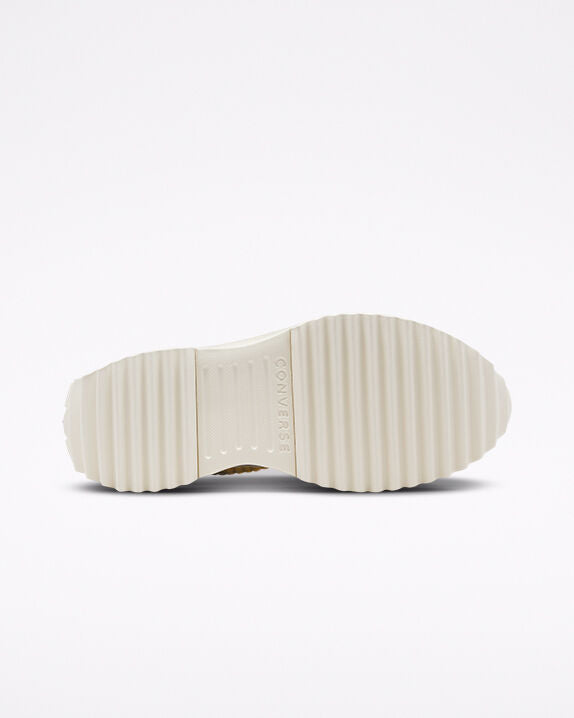 Run Star Hike Platform Striped Knit High Top