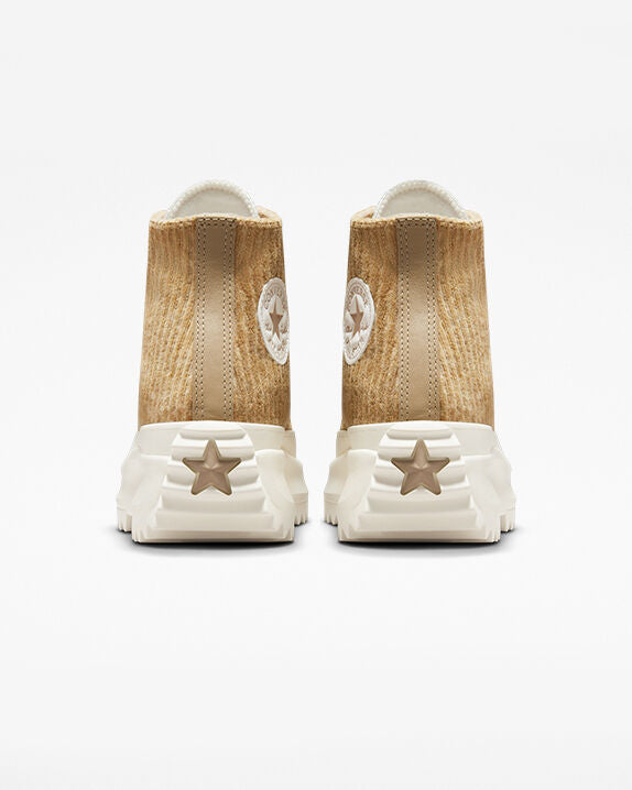 Run Star Hike Platform Striped Knit High Top
