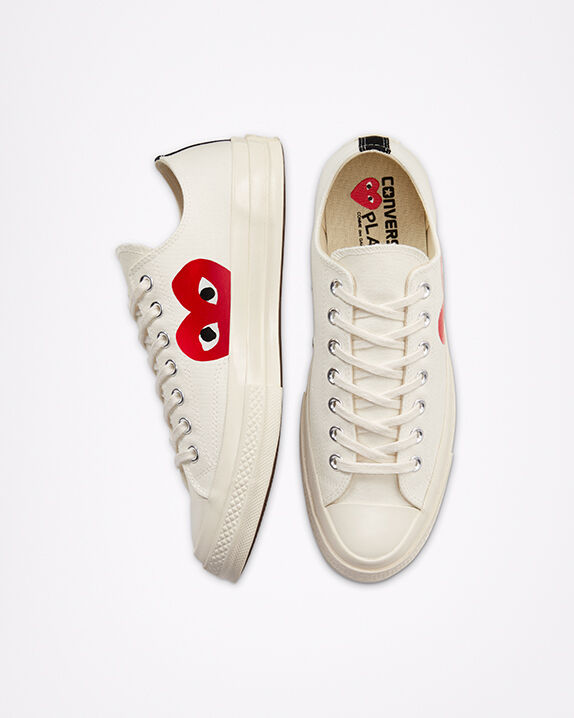 Converse x Comme des Garçons PLAY Chuck 70 Low Top