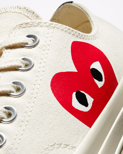 Converse x Comme des Garçons PLAY Chuck 70 Low Top