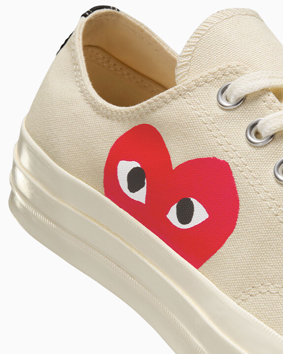 Converse x Comme des Garçons PLAY Chuck 70 Low Top