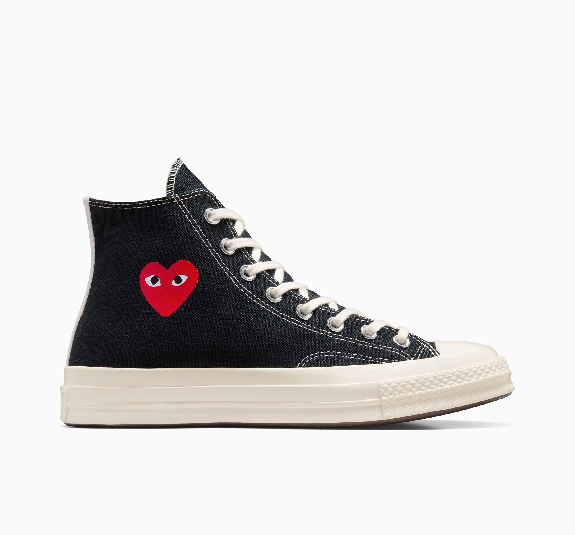 Converse X Comme des Garçons PLAY Chuck 70 OG Single Heart High Top
