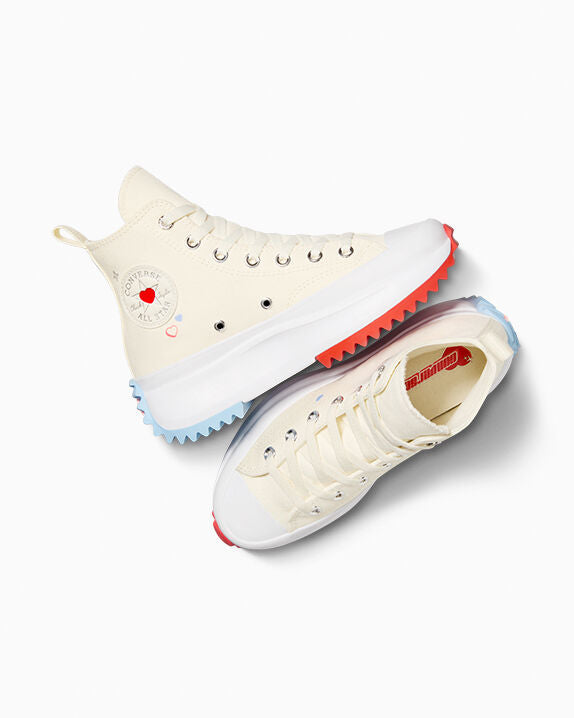 Run Star Hike Platform Y2K Heart High Top