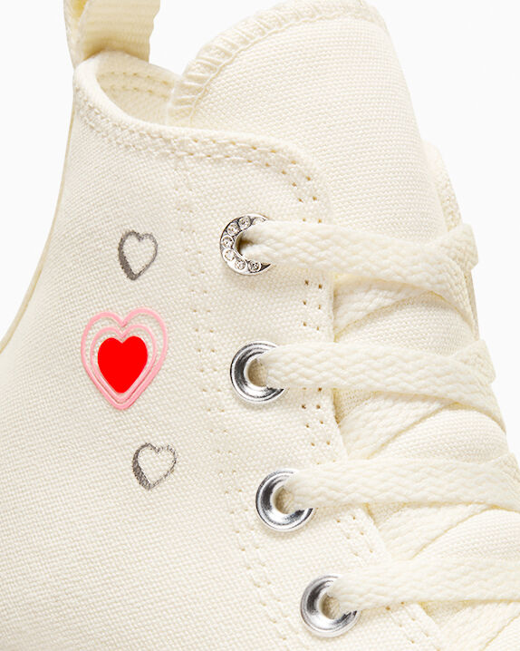 Run Star Hike Platform Y2K Heart High Top