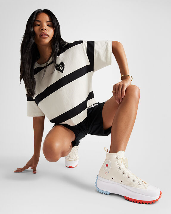 Run Star Hike Platform Y2K Heart High Top