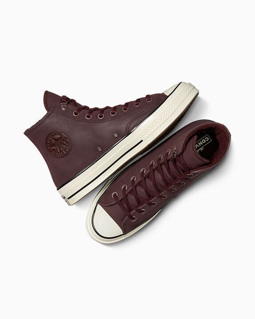 Chuck 70 Distressed Leather High Top