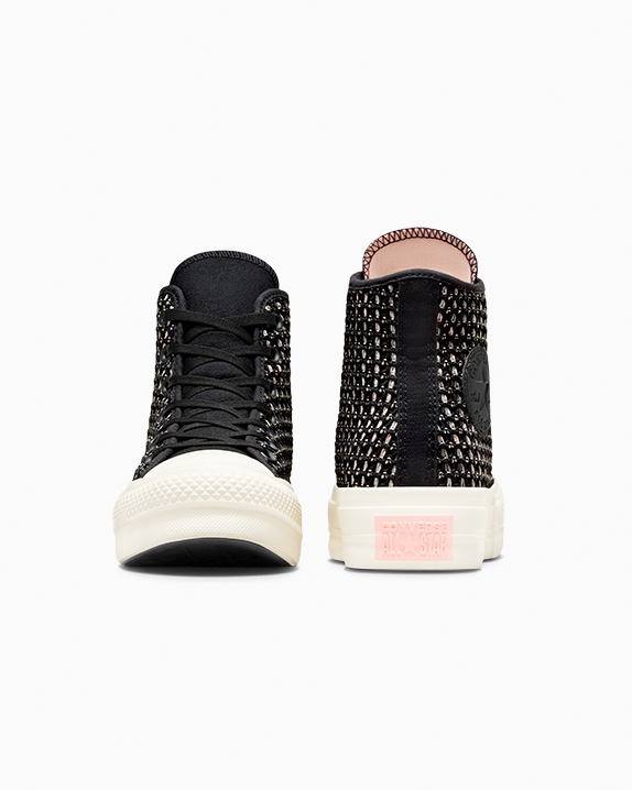Chuck Taylor All Star Lift Platform Crochet High Top