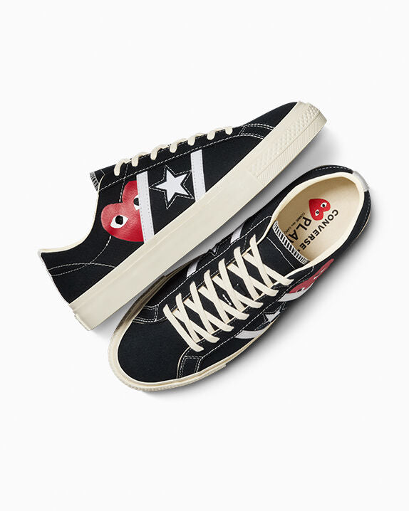 Converse x PLAY Comme des Garçons One Star Academy Pro Low Top