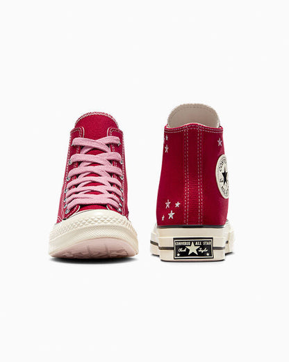 Chuck 70 Embroidered Stars High Top
