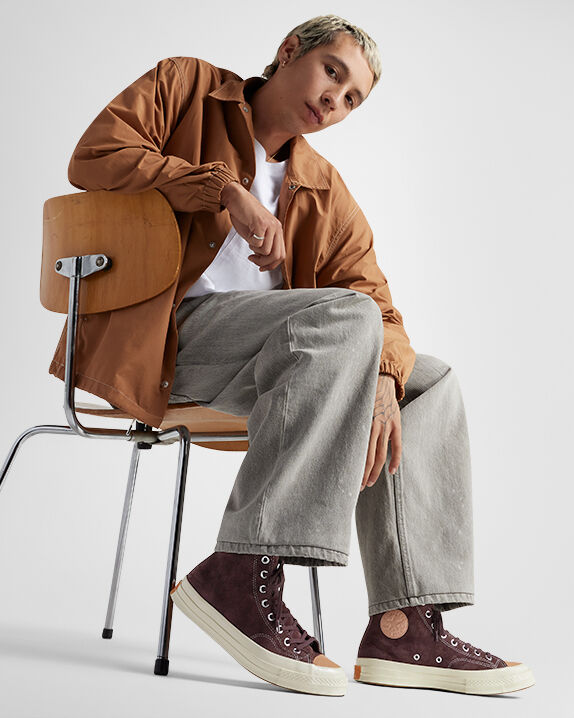 Chuck 70 Nubuck & Vachetta High Top