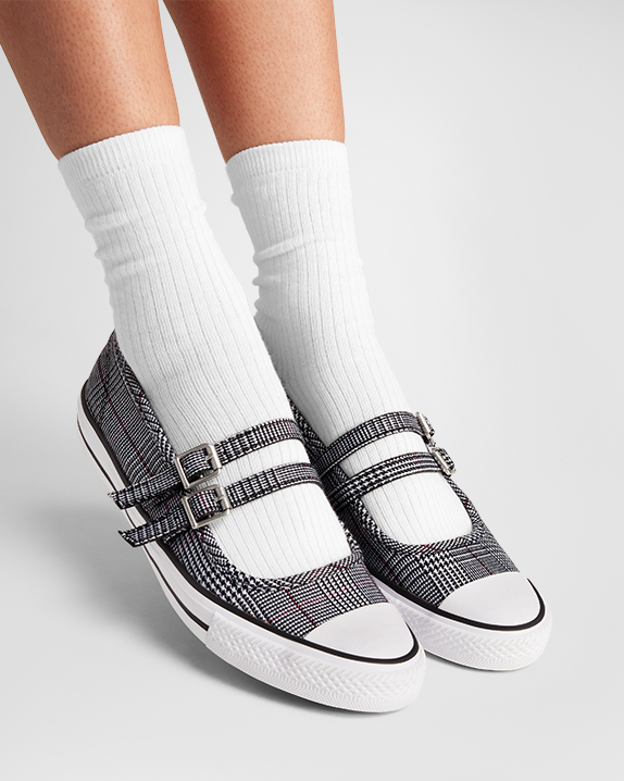 Chuck Taylor All Star Dainty Mary Jane Plaid