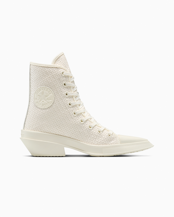 Chuck 70 De Luxe Pointed Platform Woven Leather