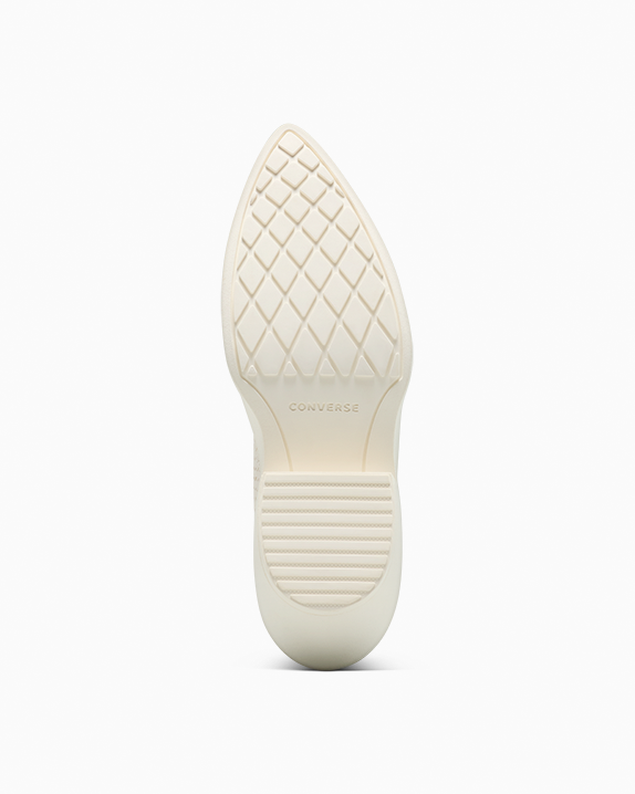 Chuck 70 De Luxe Pointed Platform Woven Leather